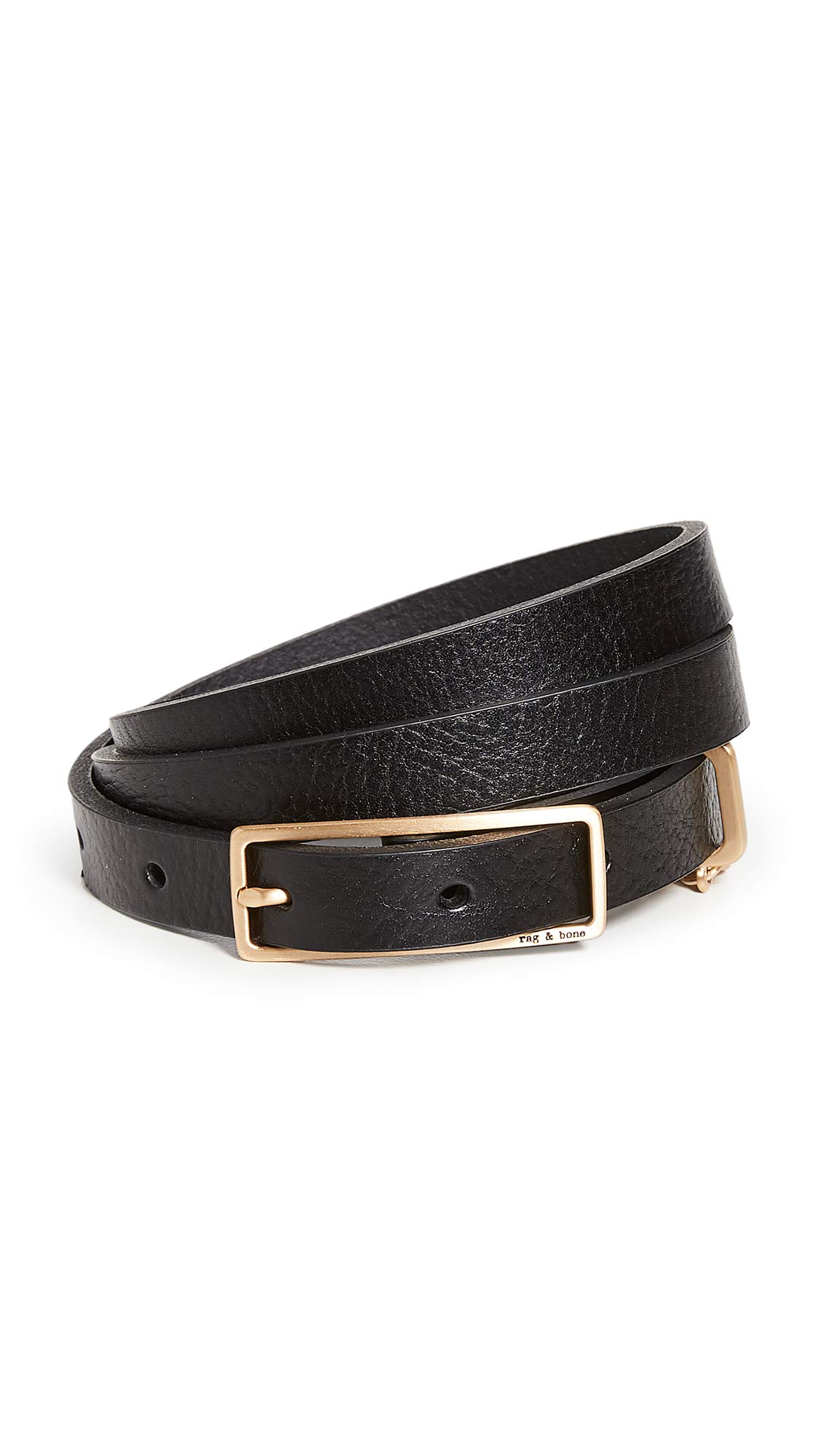 rag & bone Women's Baby Rebound Belt - Stylish Adjustable Waist Belt for Jeans, Dresses & Outfits | Perfect for Casual, Office & Night Out Looks