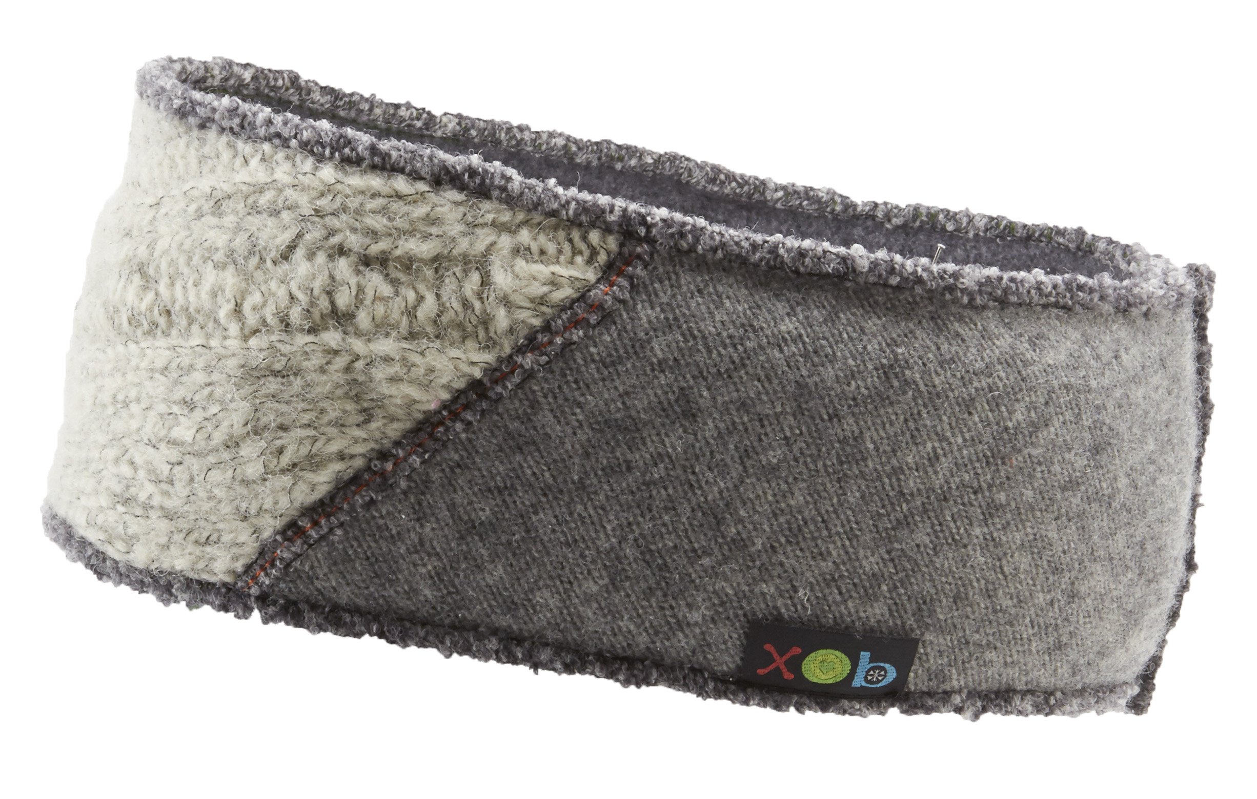 Eco-Friendly Upcycled Wool Sweater Headband for Women - Winter Warm Knit Head Wrap by Icebox Knitting | Perfect for Skiing, Hiking & Cold Weather Outdoor Activities