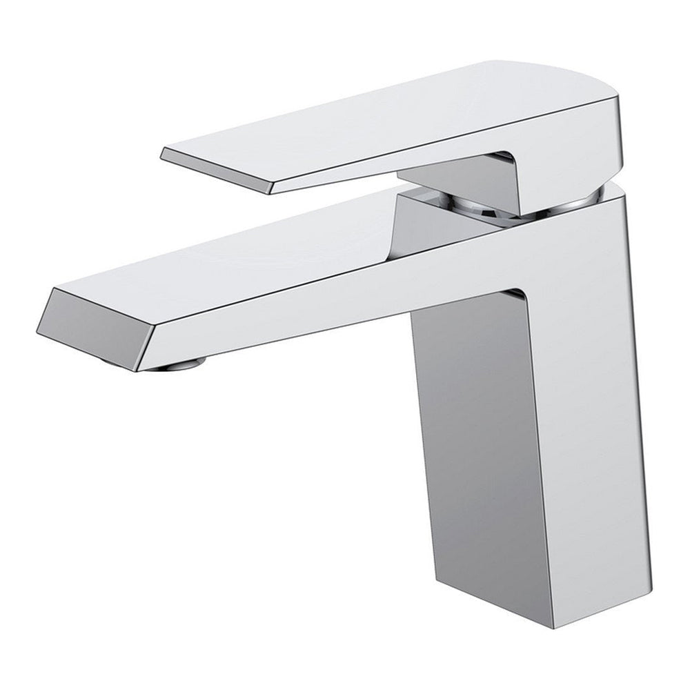 KubeBath Aqua Chiaro Single Lever Bathroom Vanity Faucet - Chrome Finish for Modern Sink & Vanity | Perfect for Home, Hotel & Spa Renovations