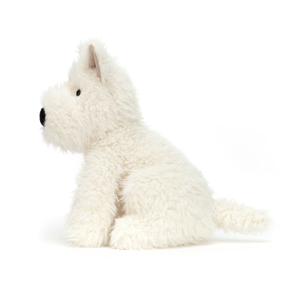 Jellycat Munro Scottie Dog Plush Toy - Soft & Cuddly Stuffed Animal for Kids & Adults | Perfect Gift for Birthdays, Valentine's Day & Nursery Decor
