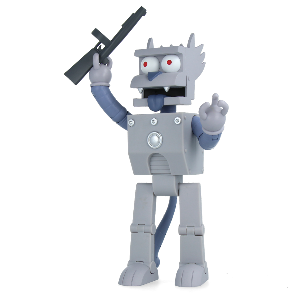 Ultimate Robot Scratchy Figurine from The Simpsons – Collectible Action Figure for Fans & Display