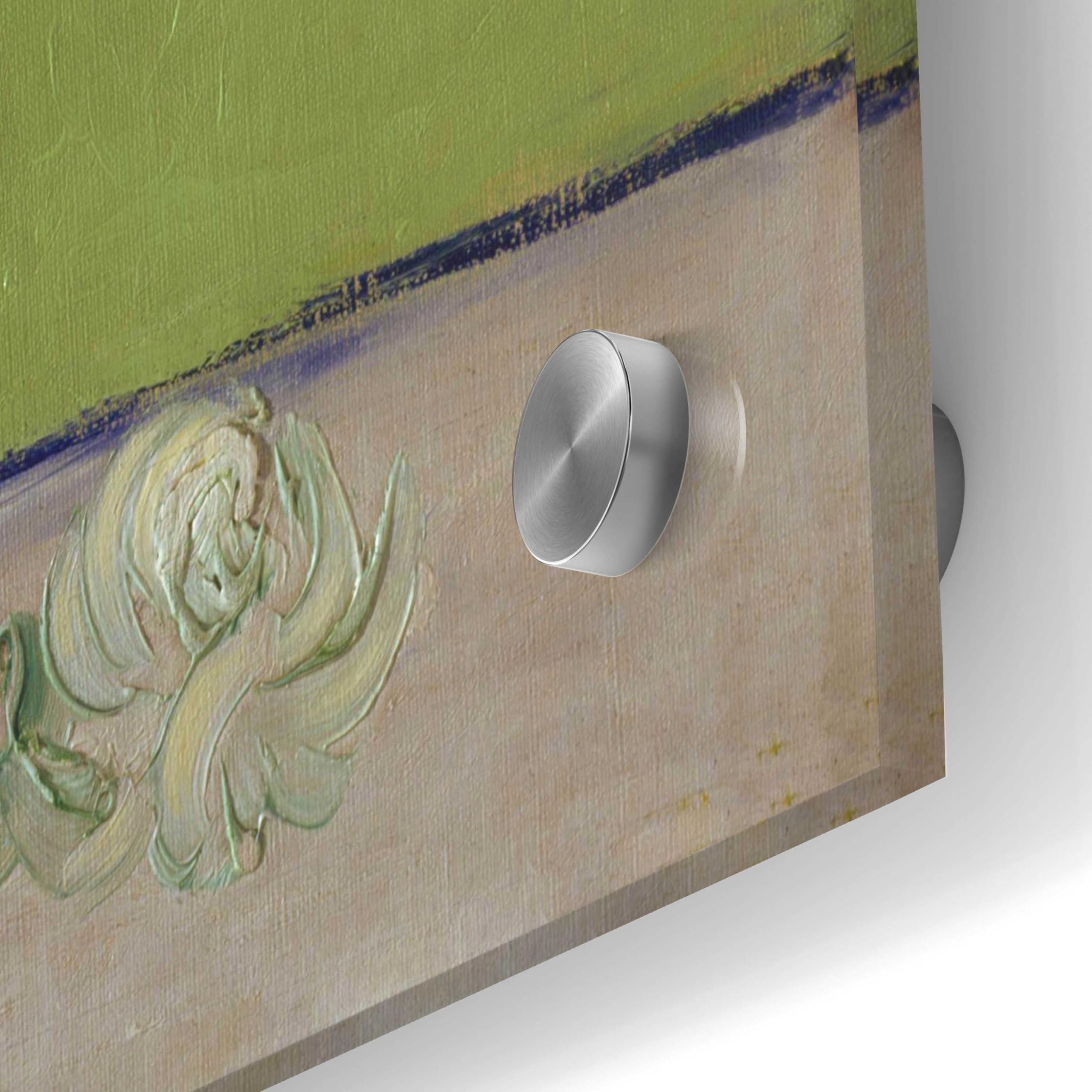 Vincent Van Gogh 'Vase of Roses' Acrylic Glass Wall Art Print - 24x36 Inches - Famous Flower Painting Reproduction for Living Room, Bedroom & Office Decor