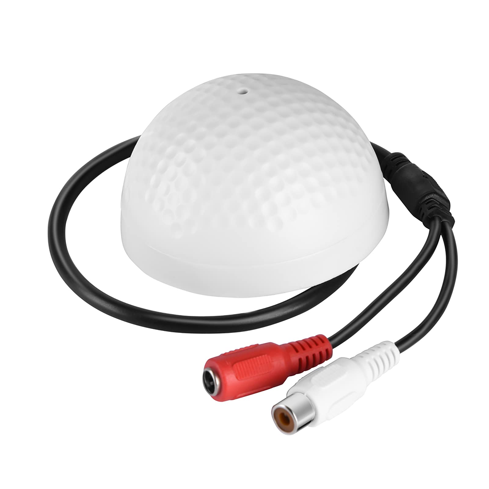 High Sensitivity CCTV Microphone - Long Range Audio Pickup Device for Security Systems, Anti-Theft Alarm, Surveillance & Voice Monitoring | Ideal for Home Security, Business Surveillance & Outdoor Monitoring