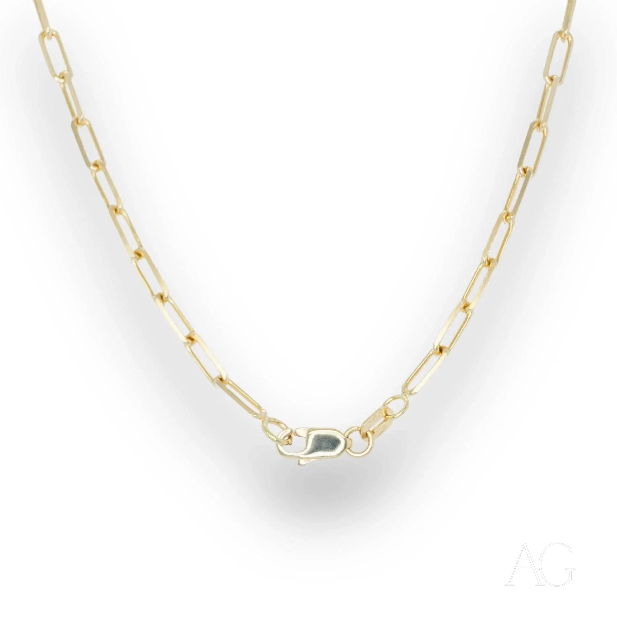 18K Italian Style Gold Link Anklet for Women - Elegant & Dainty Foot Jewelry for Summer, Beach & Special Occasions