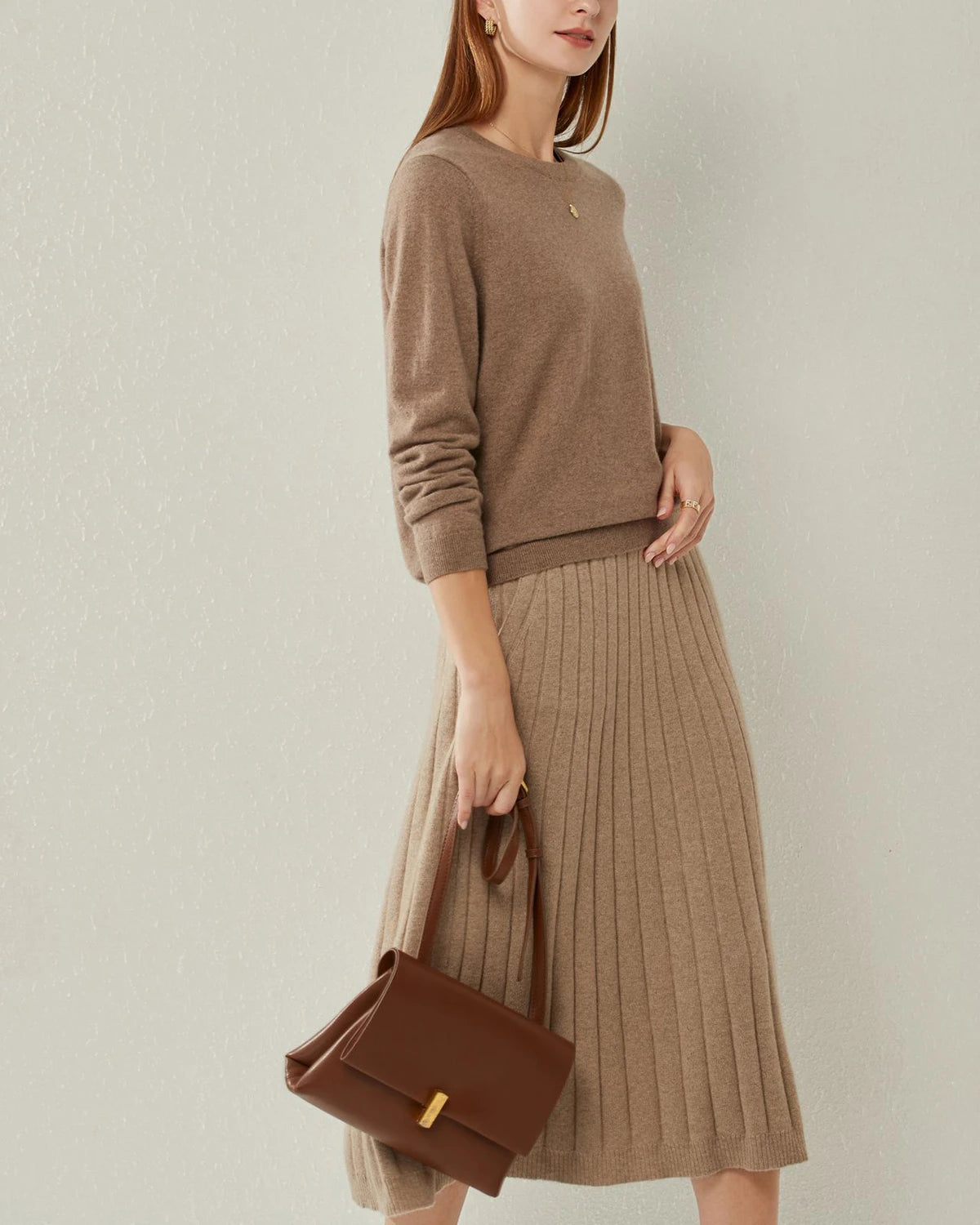 Premium Lightweight Cashmere Sweater for Women & Men - Soft & Warm Winter Pullover - Perfect for Office, Travel & Casual Outfits