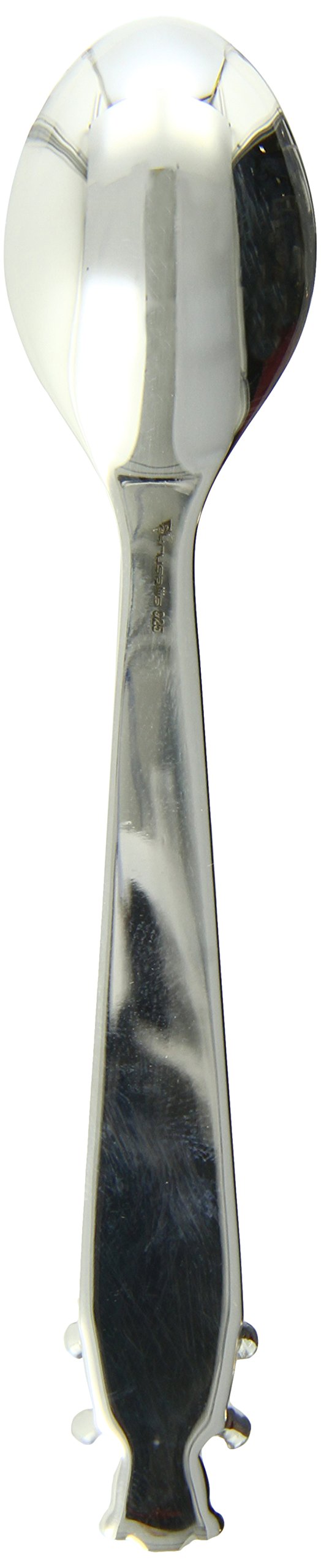 Premium .925 Sterling Silver Baby Feeding Spoon - Food Grade Safe, Engravable Gift for Newborns & Infants - Ideal for First Foods, Baby Showers & Christening Gifts