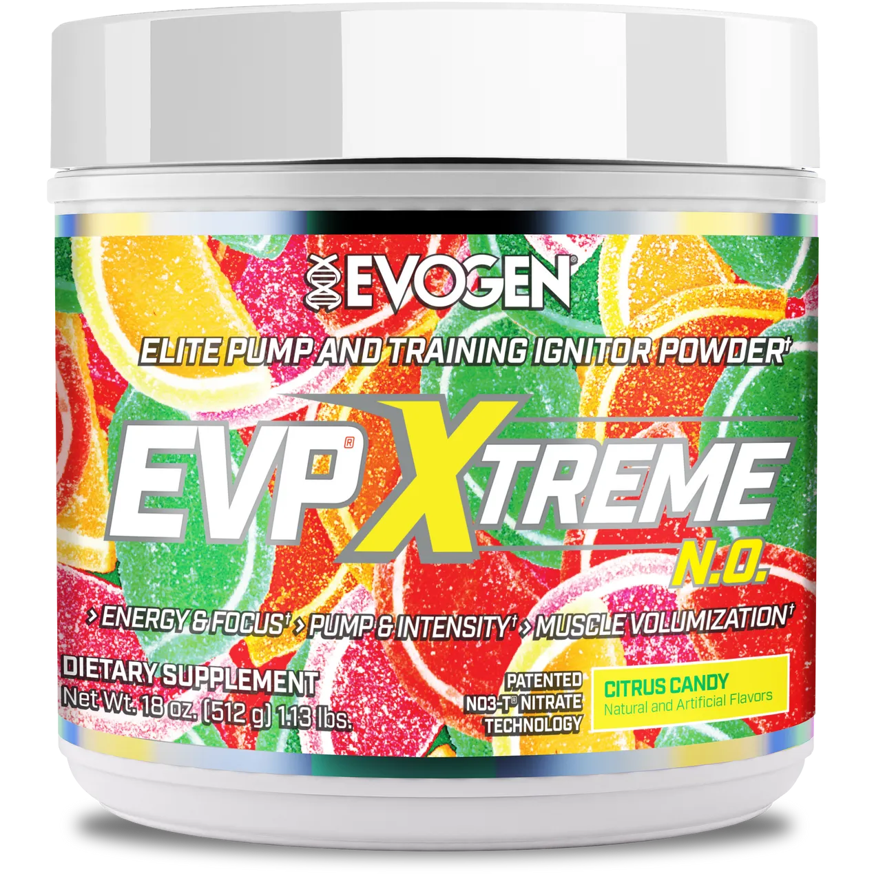 Evogen EVP Xtreme N.O. Pre-Workout Supplement - Nitric Oxide Booster for Muscle Pump & Energy - Best for Gym, Bodybuilding & Athletic Performance