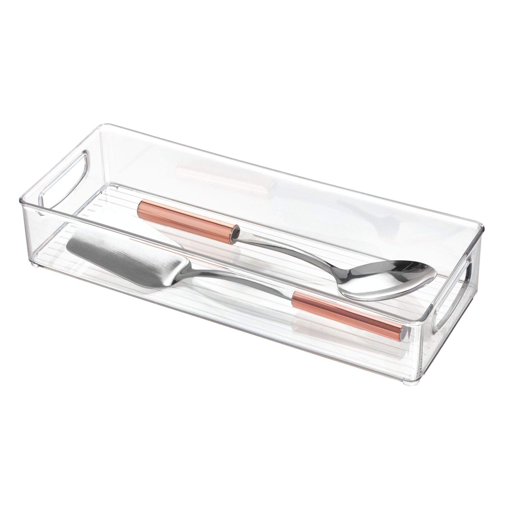 InterDesign Clear Plastic Kitchen Organizer Bin - 16