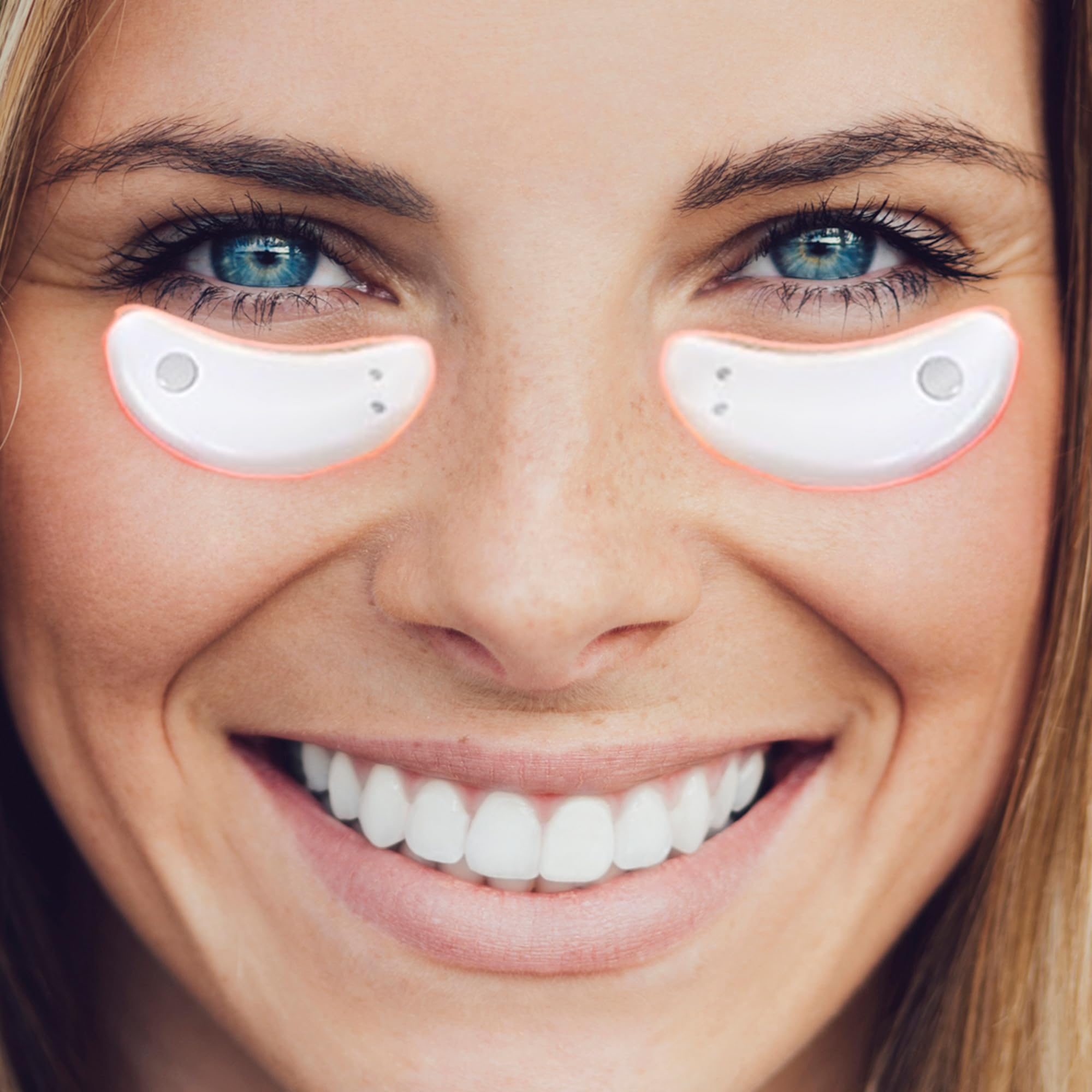 Red Light Therapy Eye Mask for Dark Circles & Wrinkles - Anti-Aging Eye Treatment with Red Light Technology - Dermatologist Recommended for Eye Bags, Inflammation & Skin Rejuvenation - Perfect for Home Spa, Nighttime Skincare & Travel Relaxation