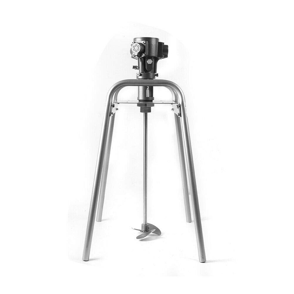 5 Gallon (20L) Pneumatic Paint Mixer with Stainless Steel Blade - Automatic Paint Stirring Machine for Barrels, Tanks & Buckets - Ideal for Paint, Ink, Coating & DIY Projects - Perfect for Professional Painting, Home Renovation & Industrial Mixing Applications