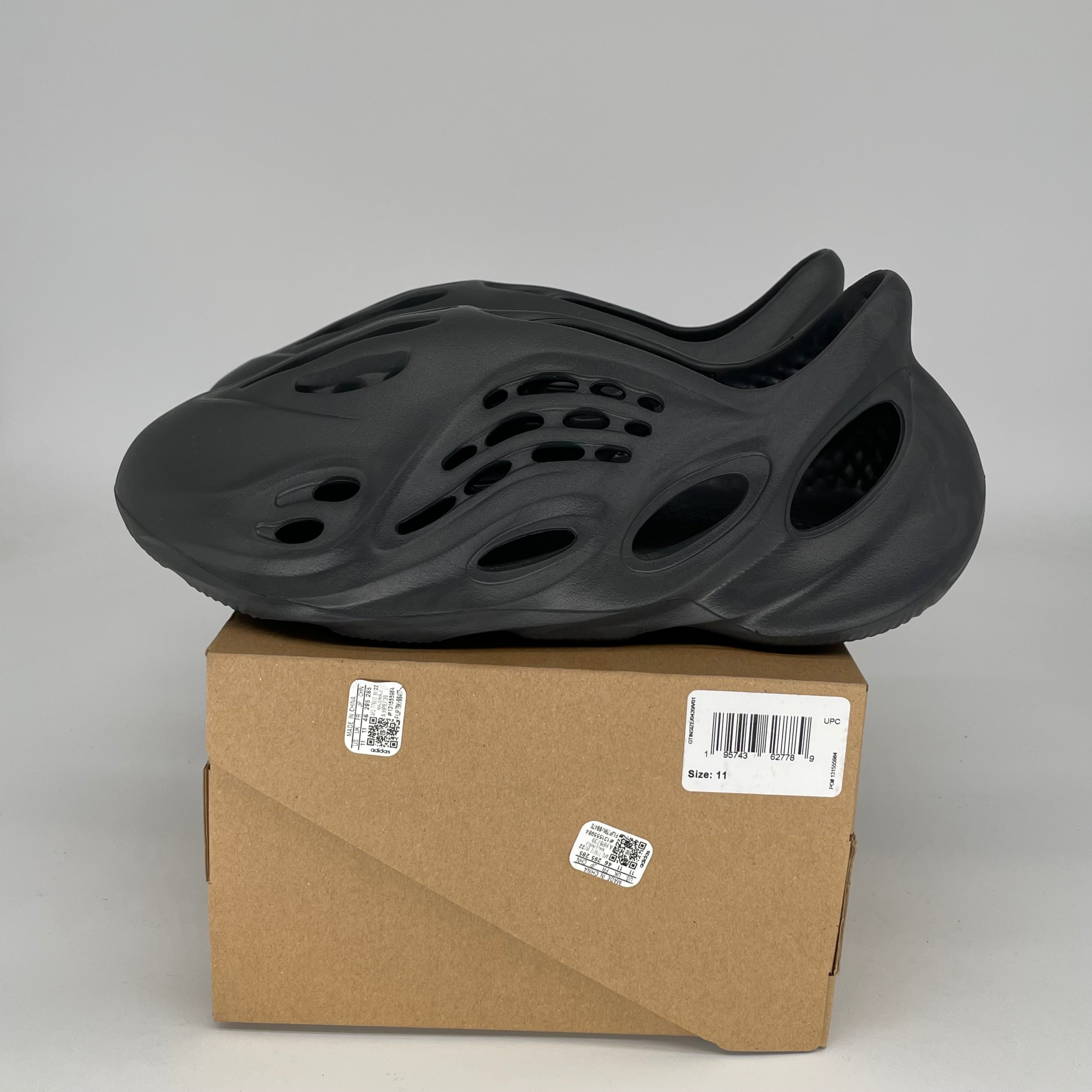 Adidas Yeezy Foam Runner Onyx - Men's Size 11 [HP8739] | Comfortable Slip-On Sneakers for Running, Gym & Casual Wear