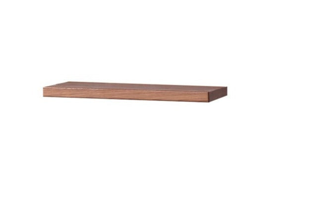 Solid Oak Wood Wall Shelf - Rustic Floating Shelf for Living Room, Bedroom, Kitchen Storage & Decor - Handmade Hanging Wall Rack for Home Organization