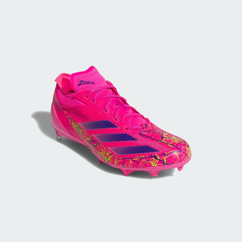 Adizero Electric American Football Cleats - Lightweight Speed Football Shoes for Men & Women - Perfect for Turf, Grass & Field Training - Enhance Performance with Advanced Traction & Comfort