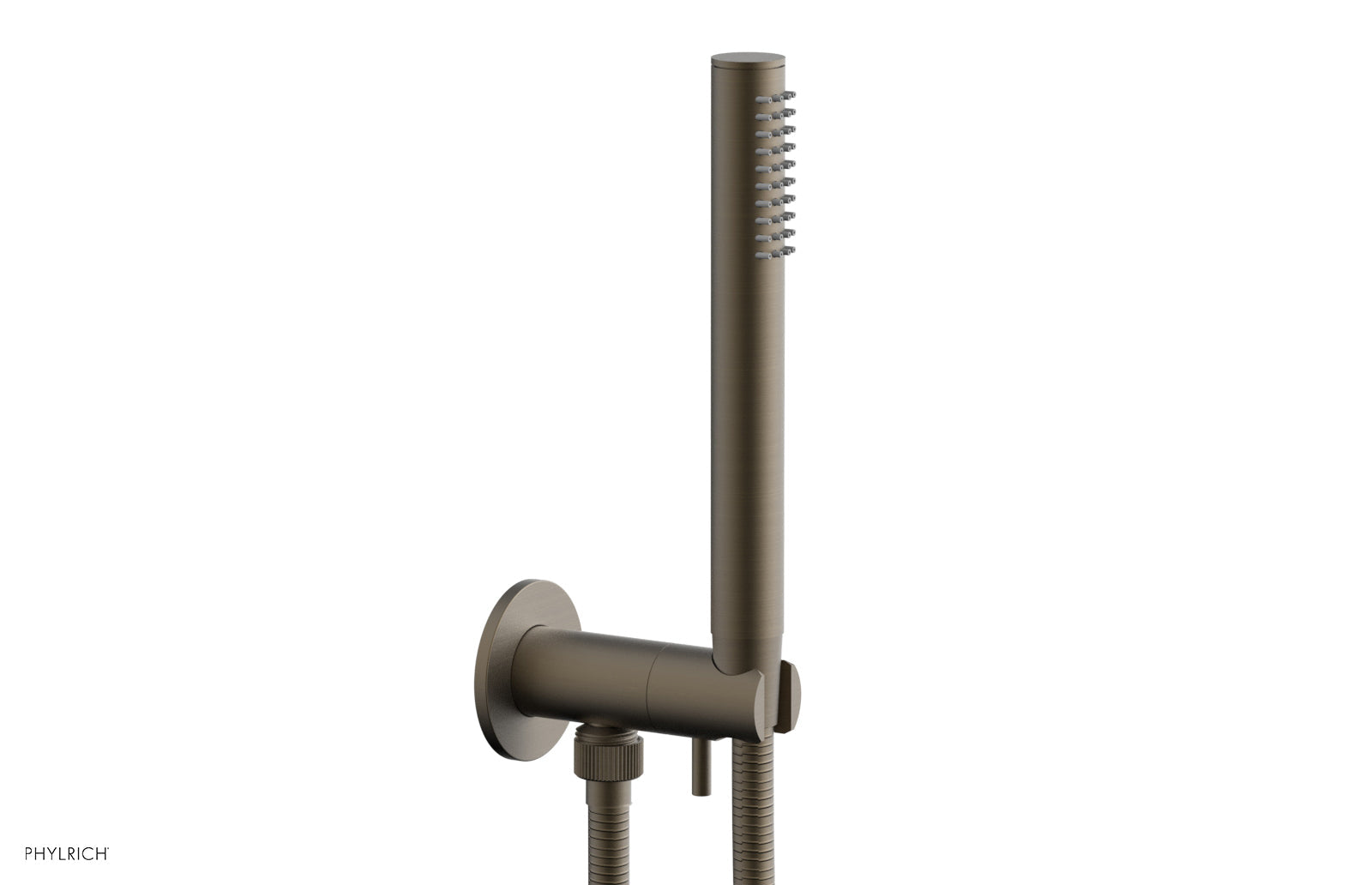 BASIC II Hand Shower with Volume Control Kit - 4 Spray Modes, Adjustable Water Flow for Bathroom & Shower - Perfect for Home Spa, Pet Bathing, and Hair Washing