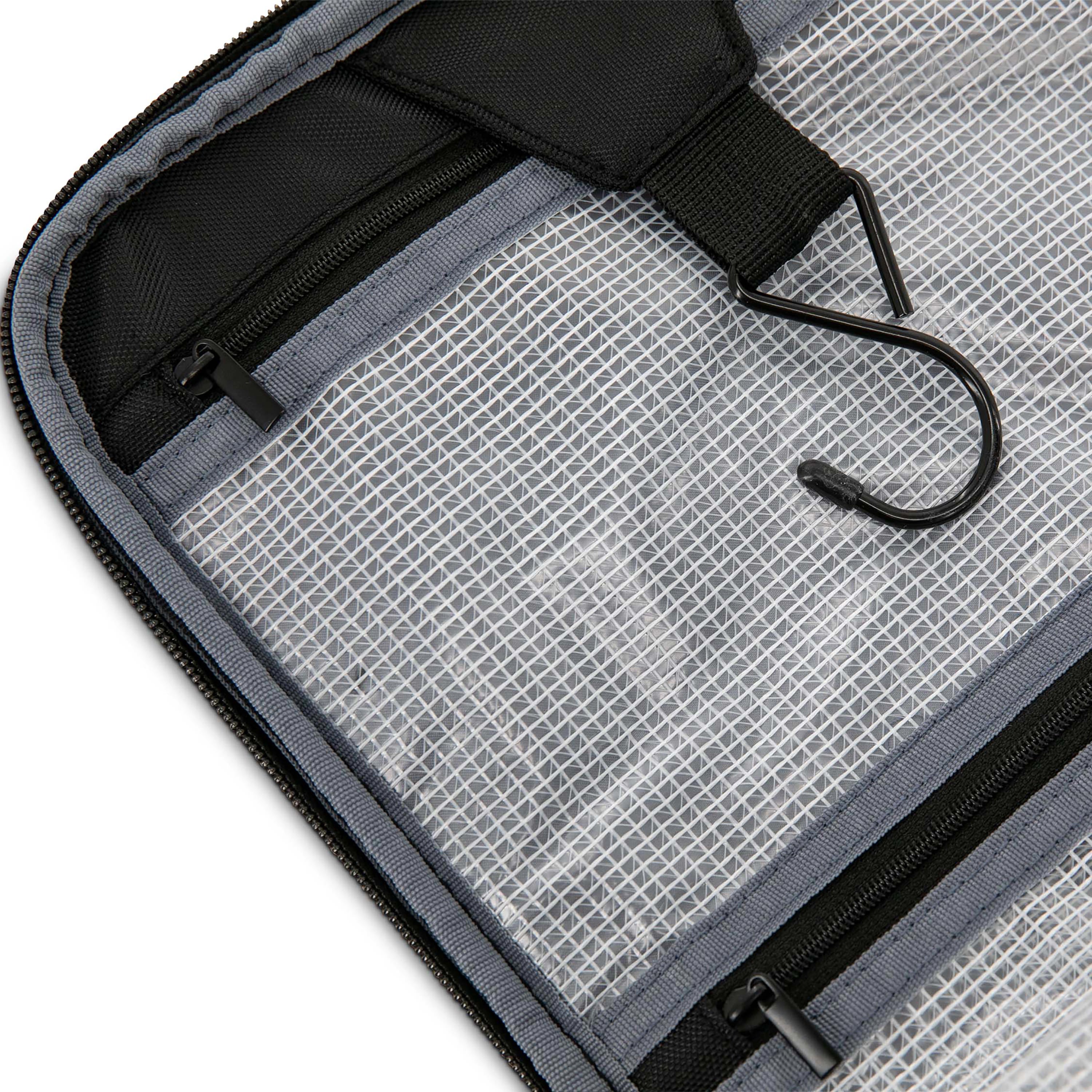 Samsonite Companion Hanging Travel Toiletry Bag for Men & Women - Waterproof Cosmetic Organizer for Bathroom, Gym, and Business Trips