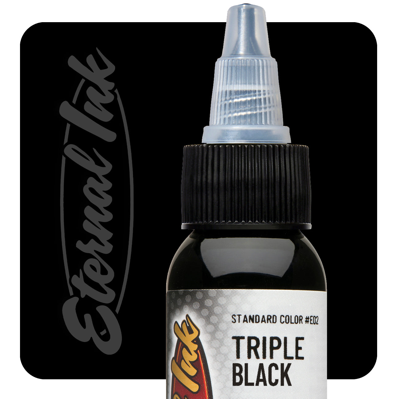 Eternal Triple Black Ink - Premium Permanent Ink for Pens, Markers & Printing - Ideal for Office, School & Art Projects