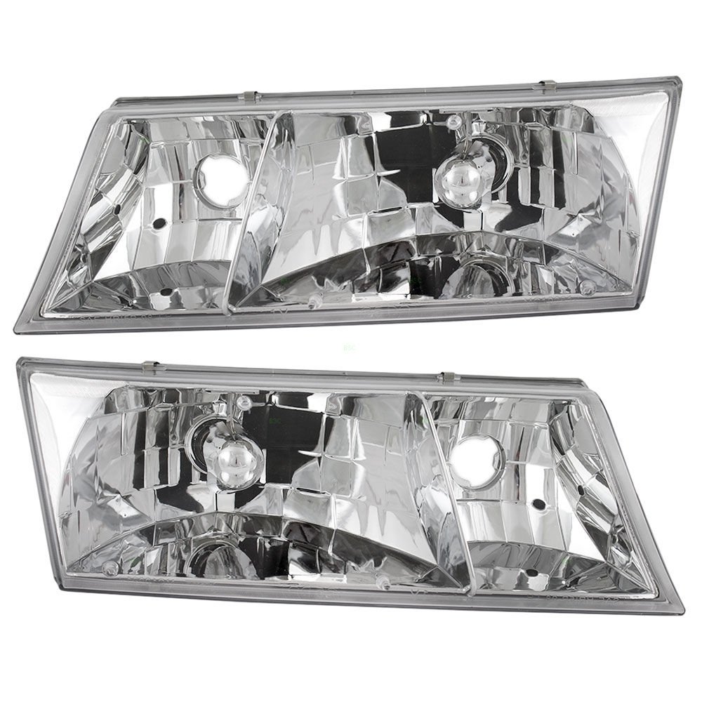Newmar Mountain Aire 37ft RV Motorhome Replacement Headlight Pair (Left & Right) - Compatible with 2000-2004 Models - Front Lamps for Improved Night Driving & Safety
