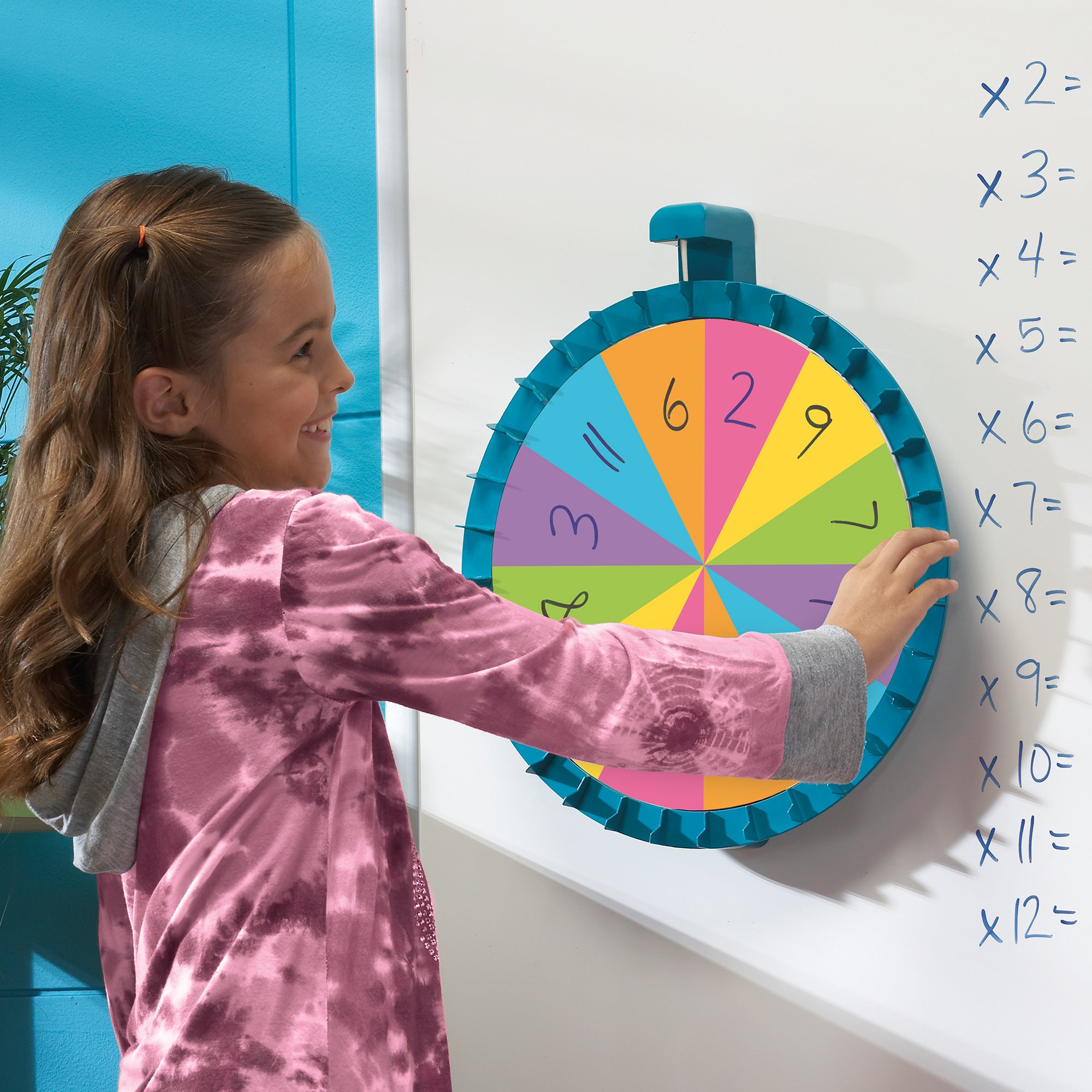 Educational Insights Wireless Eggspert (2.4 GHz) & Jumbo Magnetic Spinner Set - Fun Classroom Games, Teacher Supplies for Interactive Learning & Quiz Activities