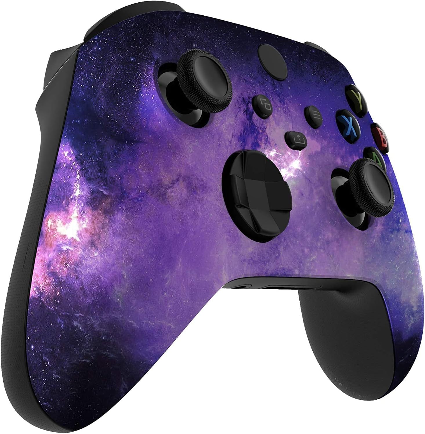 Custom Xbox Series X/S, Xbox One & PC Gaming Controller - Soft Shell Comfort Grip with Galaxy Design - Perfect for Competitive Gaming & Long Play Sessions
