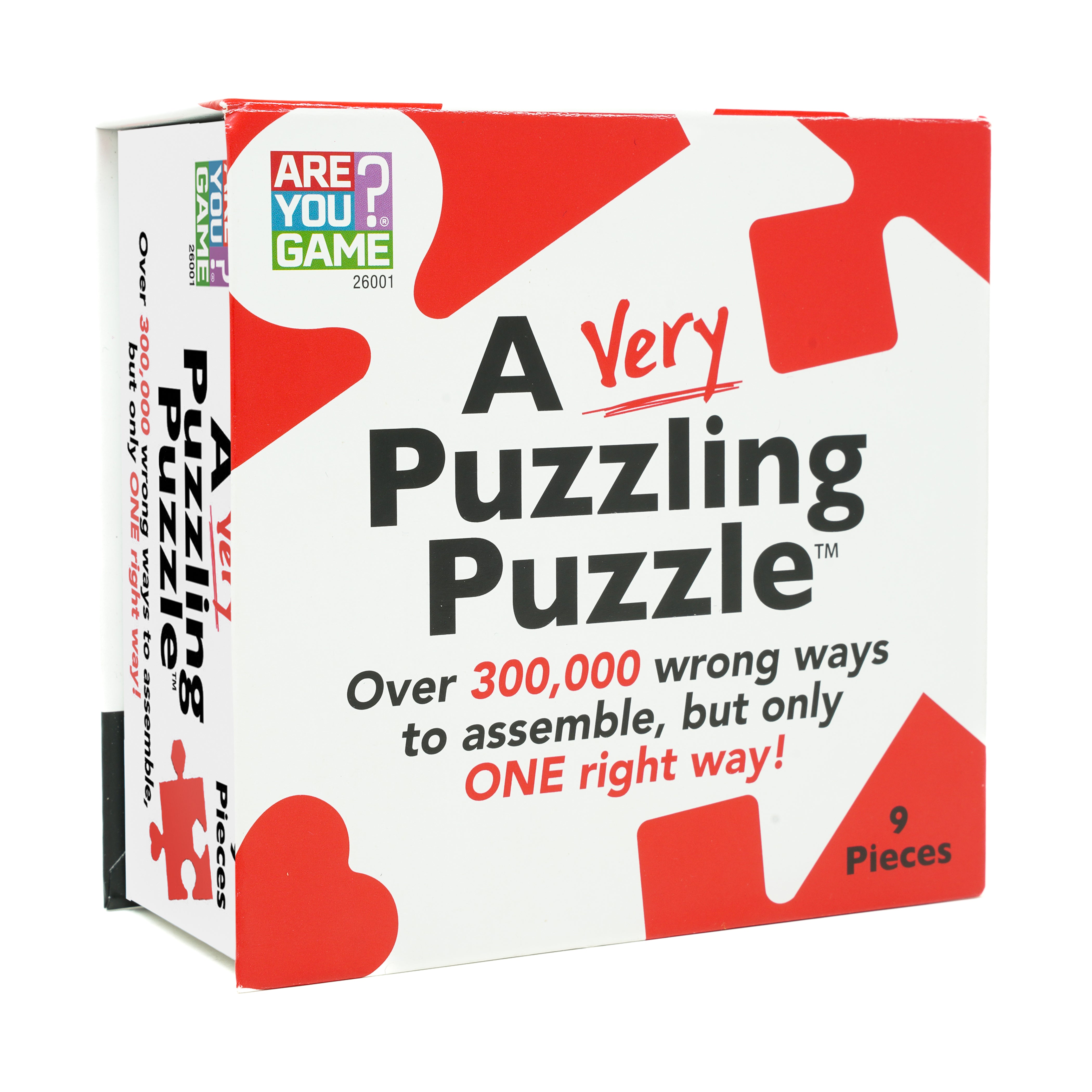 9 Piece Brain Teaser Puzzle Set - Challenging Wooden Logic Game for Adults & Kids - Perfect for Family Game Night, Office Stress Relief & Cognitive Training