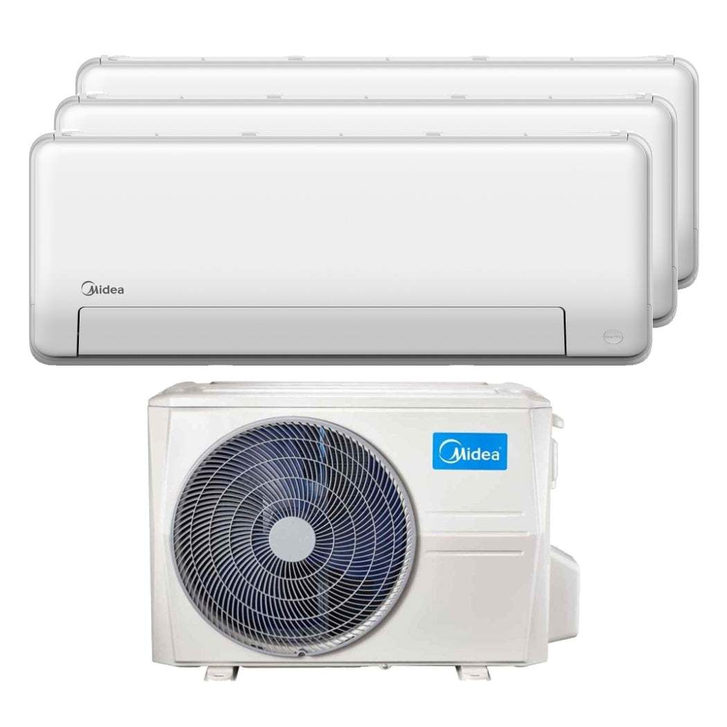 Midea 27K BTU 3-in-1 Split Air Conditioner System with Free Installation & $100 NETS Card - Perfect for Home Cooling, Office Use, and Energy-Efficient Climate Control