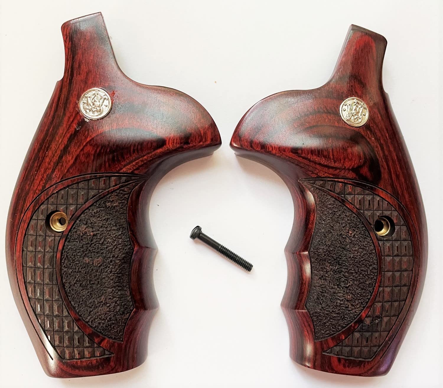 S&W N Frame Grips - Round Butt Revolver Grips for Comfort & Control | Perfect for Target Shooting & Concealed Carry