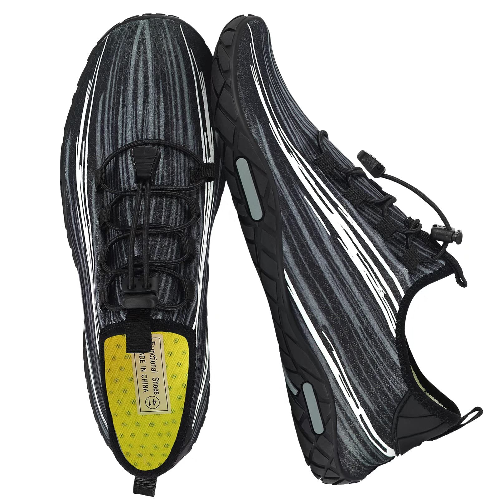 MAYZERO Water Shoes for Men & Women - Quick-Dry Swim Surf Shoes for Beach, Pool, Hiking | Wide Toe Aqua Shoes & Winter House Slippers | Perfect for Water Sports, Beach Walks & Indoor Comfort