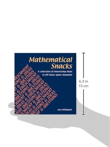 Mathematical Snacks: Fun Puzzle Books for Adults - Brain Teasers & Logic Games for Commuting, Travel & Leisure Time