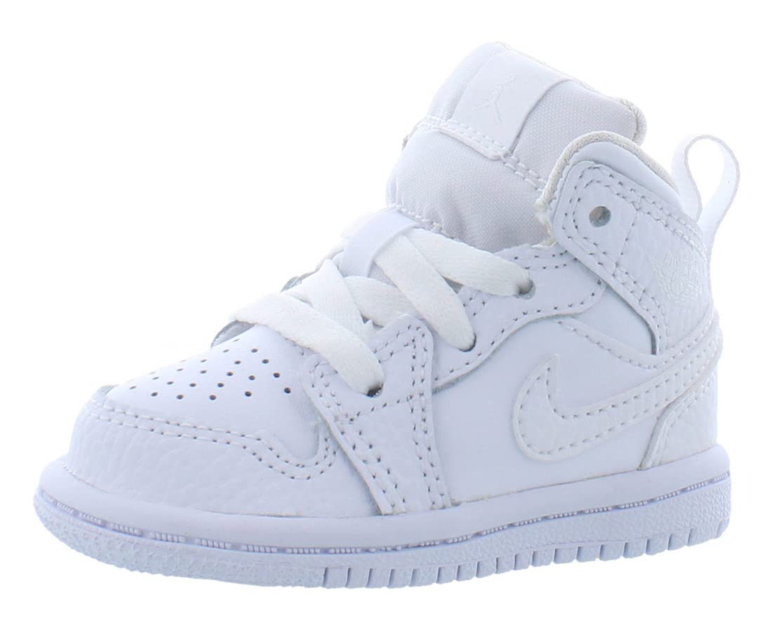 Jordan 1 Mid Basketball Shoes for Baby Boys - Comfortable Sneakers for Toddlers - Perfect for Playtime, Sports & Casual Wear