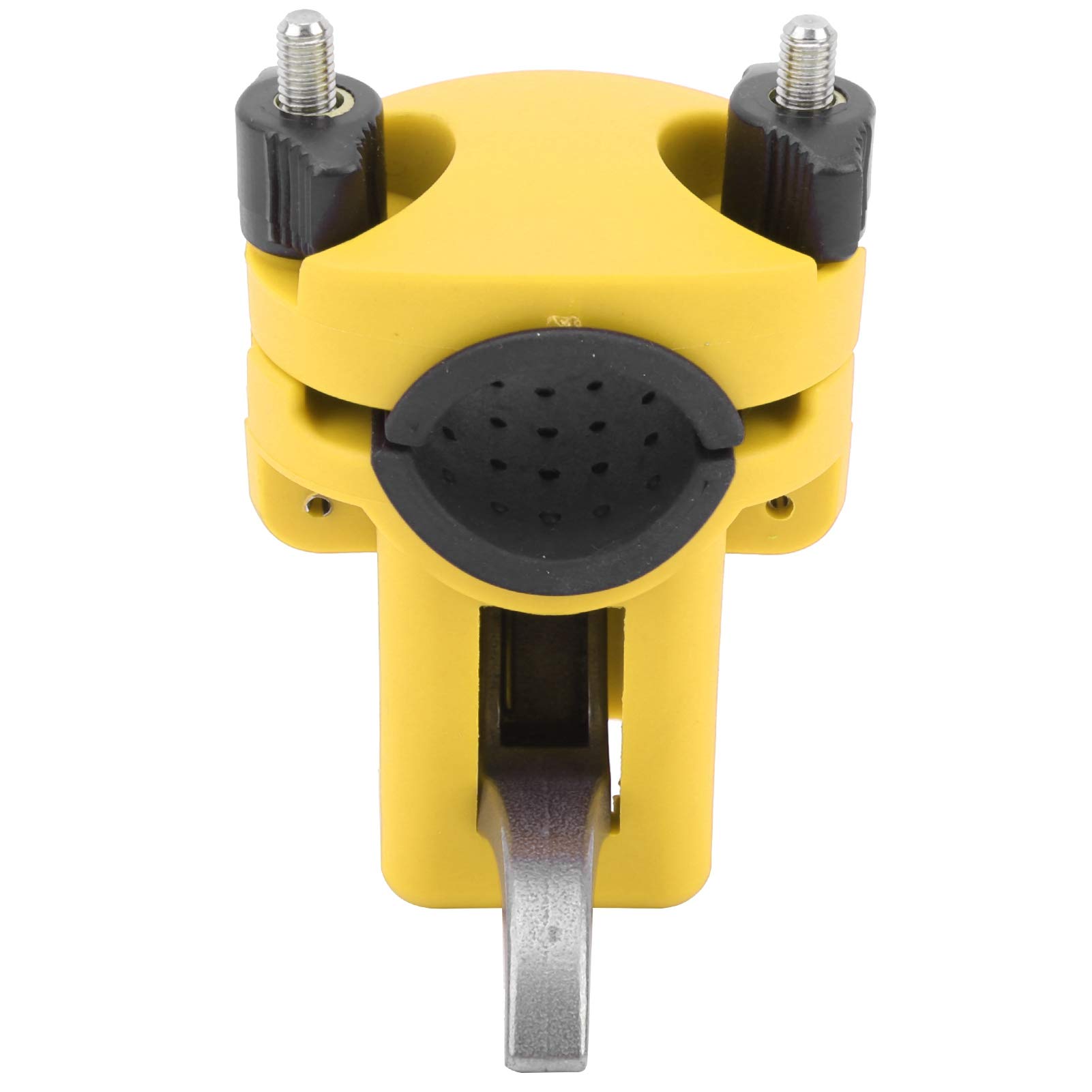 Anti-Slip Durable Fishing Rod Holder - Heavy Duty Boat Mount Bracket for Fishing Poles - Secure Storage for Outdoor & Marine Fishing Enthusiasts (Yellow) - Perfect for Boat, Kayak, and Shore Fishing