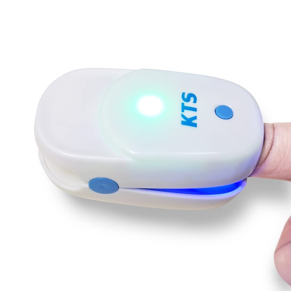 KTS Rechargeable Nail Fungus Treatment Device - Effective LED Light Therapy for Toenail & Fingernail Fungus - At-Home Onychomycosis Treatment for Healthy Nails - Perfect for Daily Foot Care & Nail Hygiene Routine
