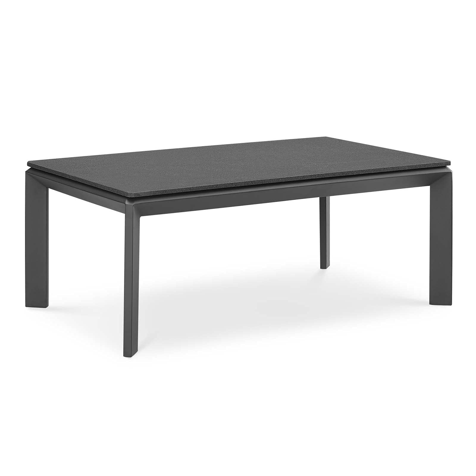 Modway EEI-3570-SLA Modern Gray Riverside Coffee Table - Stylish Living Room Furniture for Small Spaces, Home Decor & Entertaining Guests