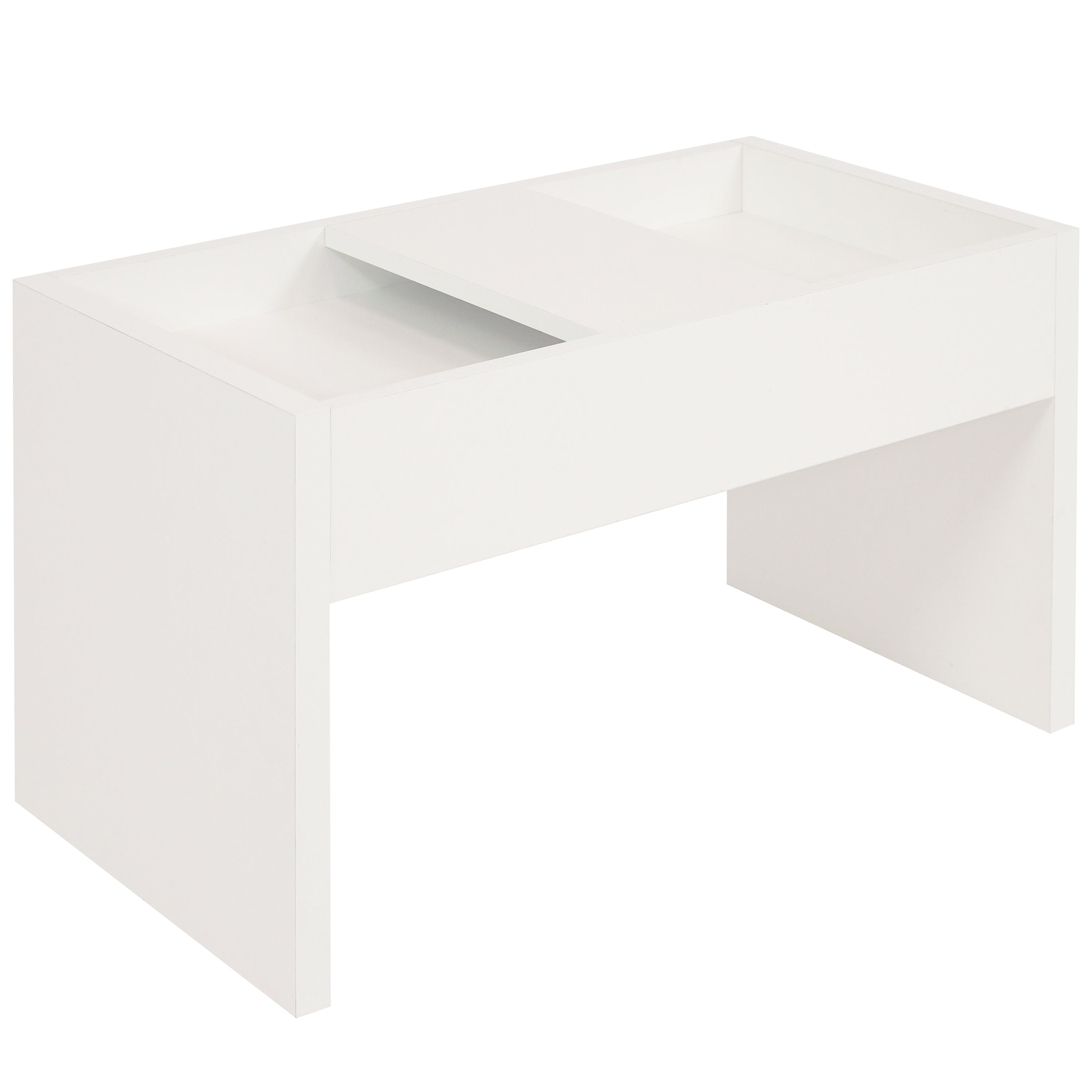 Sunnydaze Multi-Purpose C-Shaped Side Table - Versatile End Table for Living Room, Bedroom, or Outdoor Use
