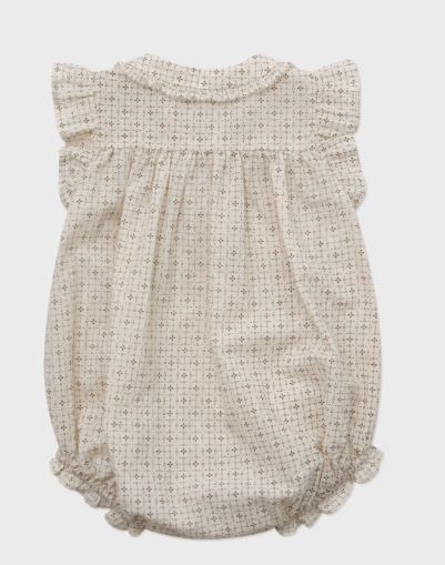 LOUISIELLA RAVENNA Baby Romper - Soft Cotton Jumpsuit for Boys & Girls (3-18 Months) | Perfect for Playtime, Outings & Photo Shoots