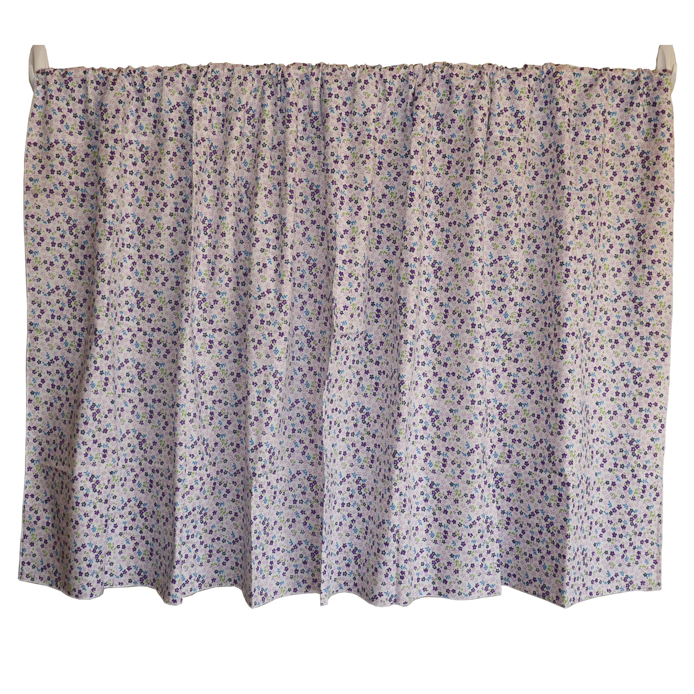 Floral Cotton Curtain Panel - Kids Bedroom & Wedding Decor for Photography