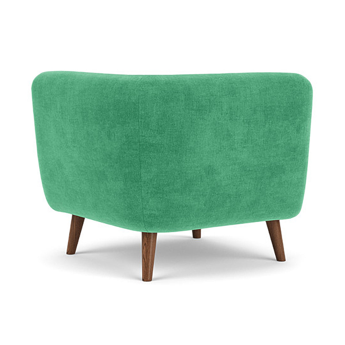 Alfred Fabric Modular Sofa - Left 1 Seater Sectional Couch for Living Room, Lounge & Small Spaces | Modern Comfortable Furniture for Apartments & Home Decor