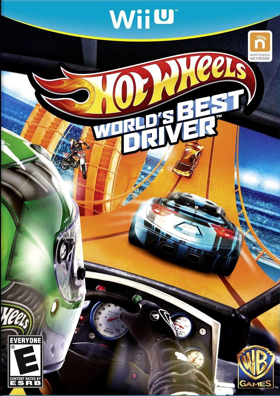 Hot Wheels World's Best Driver - Wii U Standard Edition (Renewed) | Authentic Racing Game for Kids & Adults | Perfect for Family Game Nights & Birthday Gifts