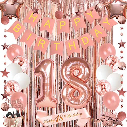 18th Rose Gold