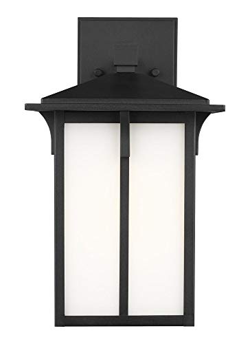Generation Lighting 8652701EN3-12 Medium One Light Outdoor Wall Lantern - Weatherproof Exterior Sconce for Porch, Patio, Garden & Entryway Lighting