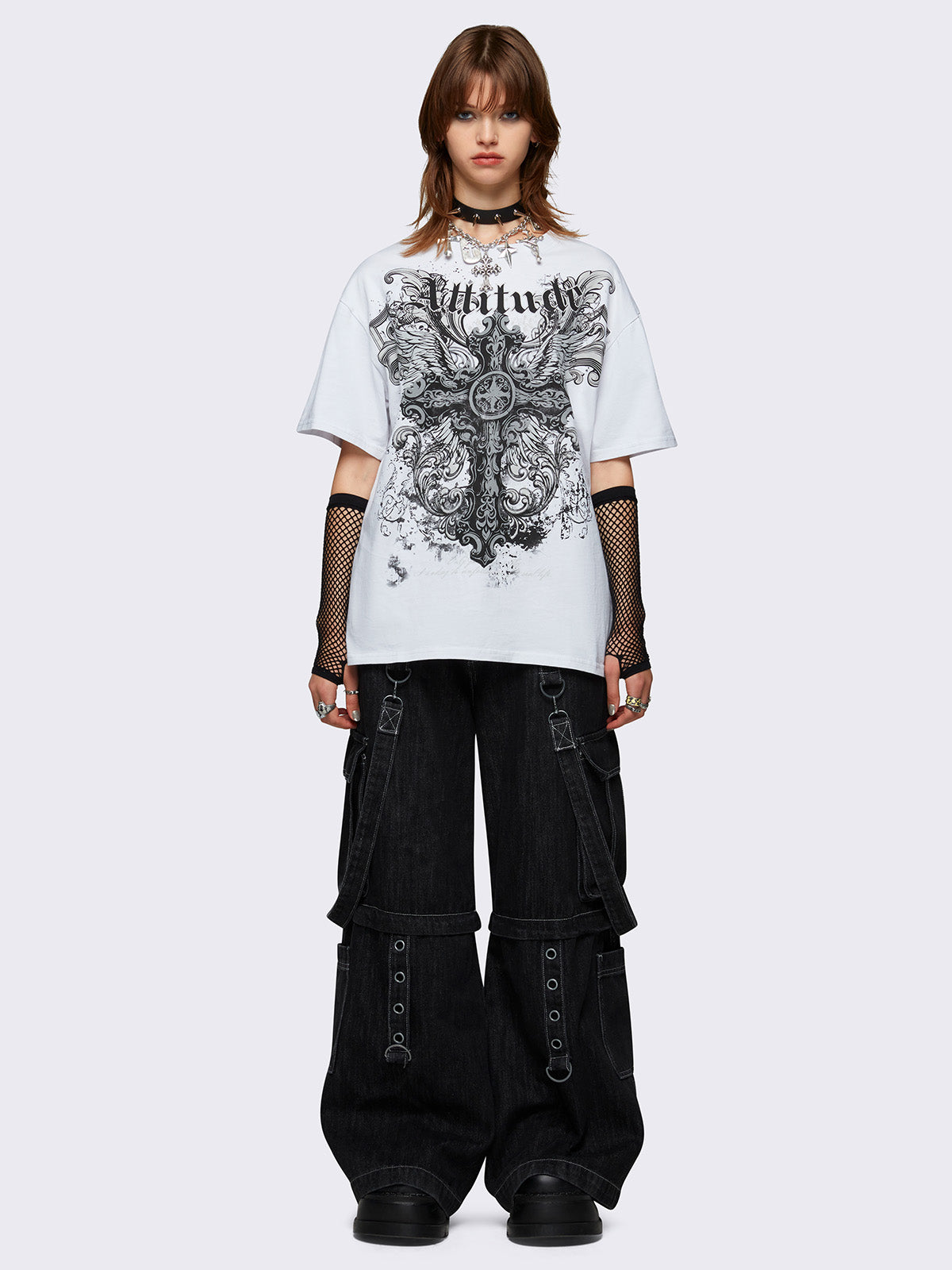 Attitude Wings Graphic T-Shirt for Men & Women - Cool Streetwear Fashion Tee for Casual Wear, Parties, and Everyday Outfits