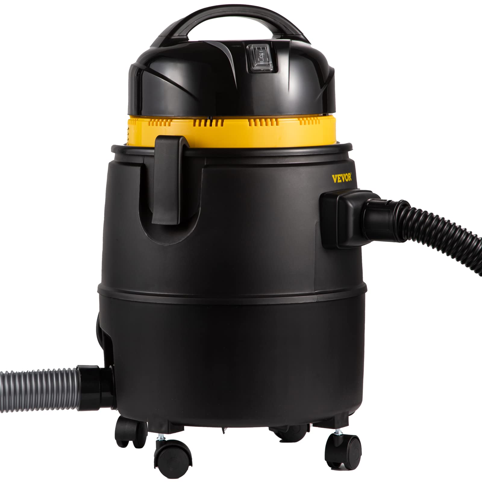VEVOR 1400W Powerful Pond Vacuum Cleaner with 15ft Electric Wire, 4 Brush Heads & 4 Extension Tubes - Above Ground Pool Cleaner for Leaves, Algae & Debris - Perfect for Koi Ponds, Water Gardens & Outdoor Fountain Maintenance