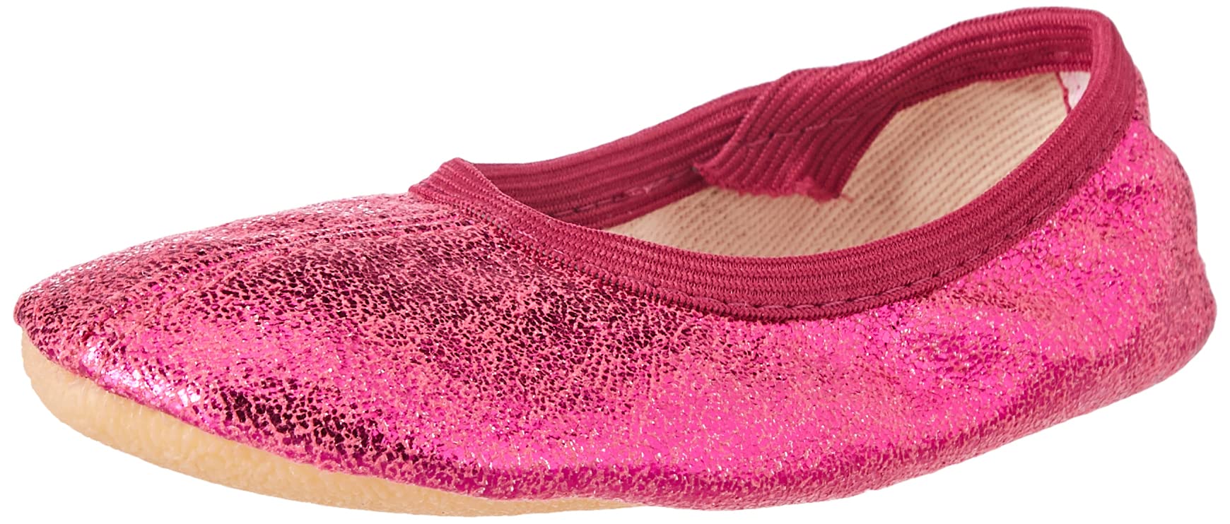 Beck Girls' Gymnastics Shoes for Kids - Size 7 US - Perfect for Ballet, Dance Classes & Gymnastics Training