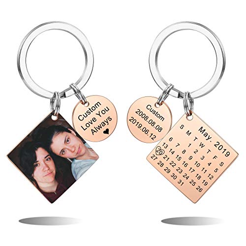 B1.rose-gold (Round + Square) + (Color Photo + Calendar)