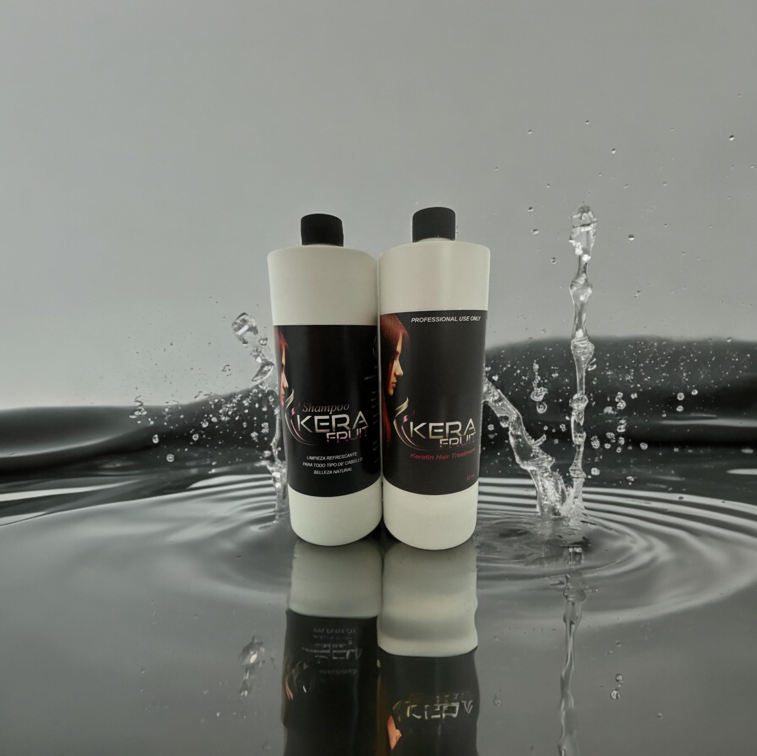 Keratin Kera Fruit Chocolate Shampoo 1 Liter - Deep Conditioning & Hair Repair for Dry, Damaged Hair - Salon Quality Keratin Treatment at Home