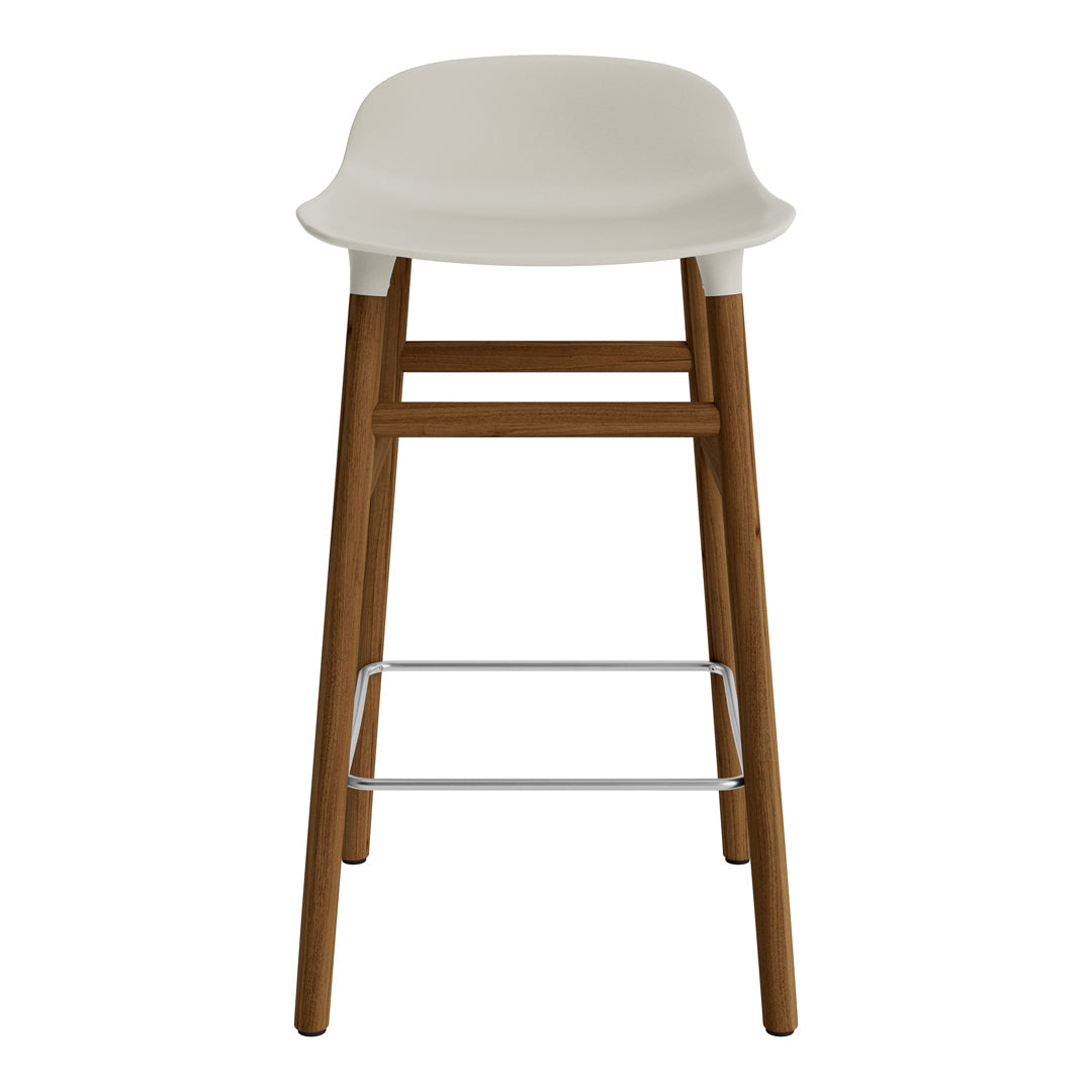 Modern Wooden Counter Stool with Sturdy Wood Legs - Perfect for Kitchen Islands, Breakfast Bars & Home Decor