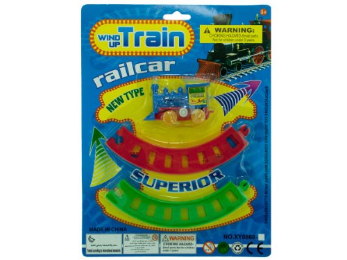 Wholesale Wind Up Train Set with Track - 72 Piece Bulk Toy for Kids | Perfect for Birthday Gifts, Party Favors & Classroom Rewards