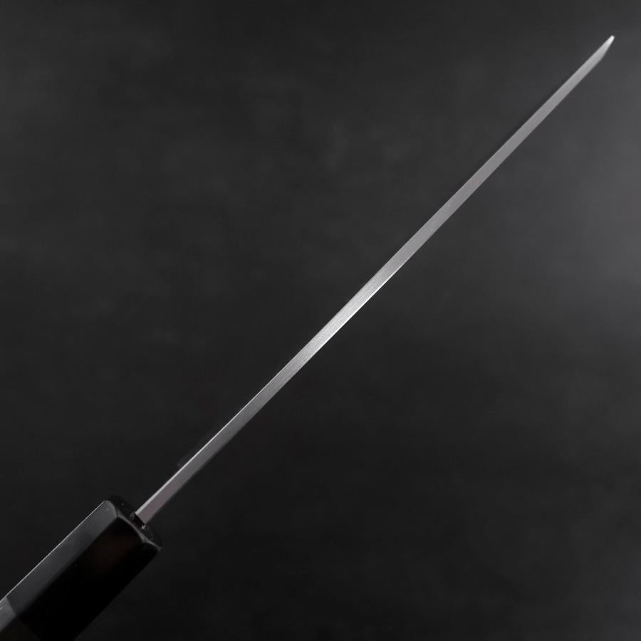 Premium Usuba Knife - White Steel #2 Kasumi Finish with Buffalo Ebony Handle - 165mm Japanese Chef Knife for Sushi, Vegetables & Precision Cutting - Ideal for Professional Chefs & Home Cooks