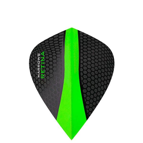 Harrows Retina Kite Shape Extra Tough Darts Flights - Durable Dart Accessories for Professional & Recreational Players | Perfect for Tournaments, Pubs & Home Practice