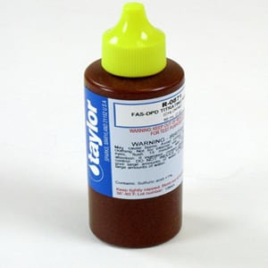 Taylor FAS DPD Titrating Reagent for Chlorine Testing, 2 oz Bottle (12-Pack) | R 0871 C 12 - Perfect for Pool, Spa & Water Treatment Professionals