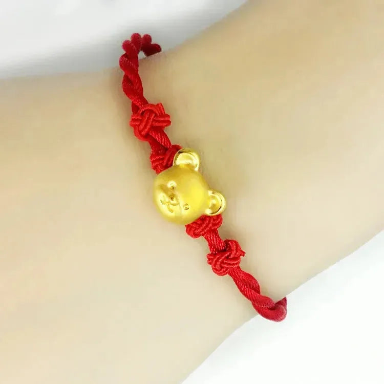 24K Pure Gold Bracelet for Women - 999 Solid Real Gold Bangle, Elegant & Romantic Classic Jewelry Gift for Anniversary, Valentine's Day, Birthday | Trendy & Upscale Fashion Accessory